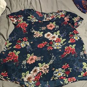 Torrid Silky Floral Top